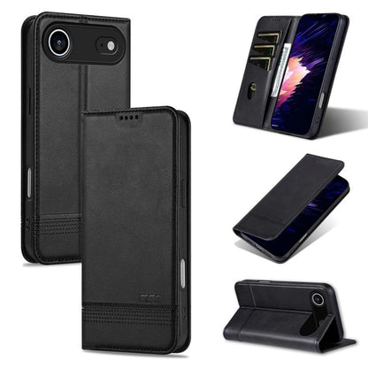 AZNS Magnetic Calf Texture Flip Leather Phone Case
