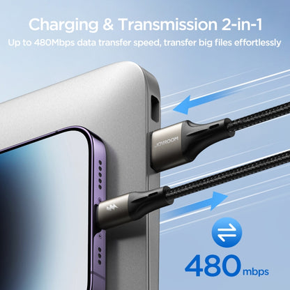 JOYROOM SA25-CL3 30W USB-C/Type-C to 8 Pin Fast Charge Data Cable, 1.2m, 2m, 3m