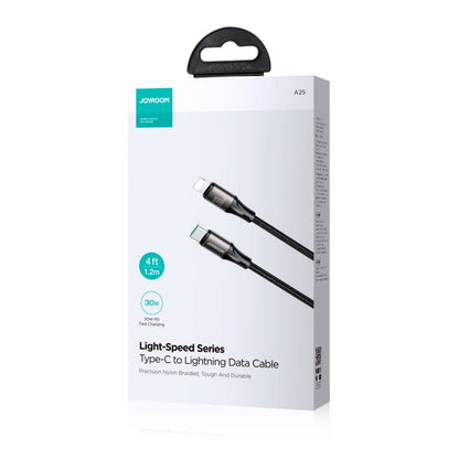JOYROOM SA25-CL3 30W USB-C/Type-C to 8 Pin Fast Charge Data Cable, 1.2m, 2m, 3m
