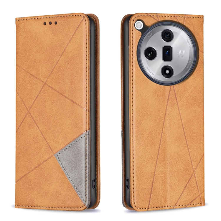 Prismatic Invisible Magnetic Leather Phone Case, For OPPO Reno16 F 5G/Reno16 FS 5G, For OPPO Reno16/Reno16 Pro 5G Global, For OPPO Reno15 F 5G Global, For OPPO A6 5G / A6X 4G / A6X 5G, For OPPO Reno15 Pro 5G Global, For OPPO A6 Pro 5G/4G Global / F31 5...