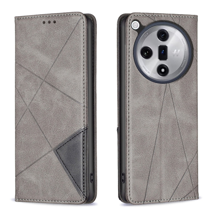 Prismatic Invisible Magnetic Leather Phone Case, For OPPO Reno16 F 5G/Reno16 FS 5G, For OPPO Reno16/Reno16 Pro 5G Global, For OPPO Reno15 F 5G Global, For OPPO A6 5G / A6X 4G / A6X 5G, For OPPO Reno15 Pro 5G Global, For OPPO A6 Pro 5G/4G Global / F31 5...