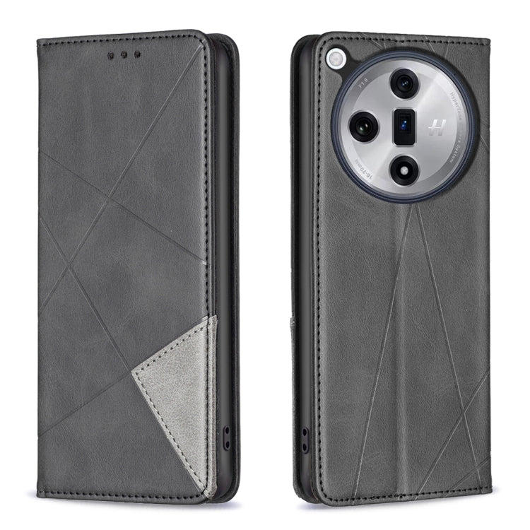 Prismatic Invisible Magnetic Leather Phone Case, For OPPO Reno16 F 5G/Reno16 FS 5G, For OPPO Reno16/Reno16 Pro 5G Global, For OPPO Reno15 F 5G Global, For OPPO A6 5G / A6X 4G / A6X 5G, For OPPO Reno15 Pro 5G Global, For OPPO A6 Pro 5G/4G Global / F31 5...