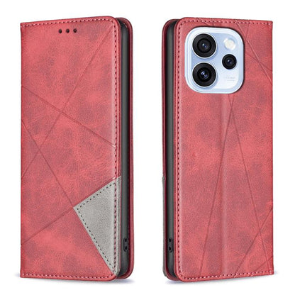Prismatic Invisible Magnetic Leather Phone Case, For OPPO Reno16 F 5G/Reno16 FS 5G, For OPPO Reno16/Reno16 Pro 5G Global, For OPPO Reno15 F 5G Global, For OPPO A6 5G / A6X 4G / A6X 5G, For OPPO Reno15 Pro 5G Global, For OPPO A6 Pro 5G/4G Global / F31 5...