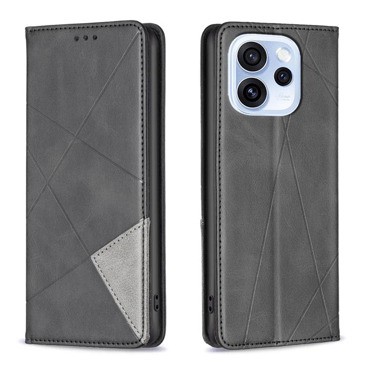 Prismatic Invisible Magnetic Leather Phone Case, For OPPO Reno16 F 5G/Reno16 FS 5G, For OPPO Reno16/Reno16 Pro 5G Global, For OPPO Reno15 F 5G Global, For OPPO A6 5G / A6X 4G / A6X 5G, For OPPO Reno15 Pro 5G Global, For OPPO A6 Pro 5G/4G Global / F31 5...