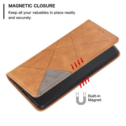 Prismatic Invisible Magnetic Leather Phone Case, For OPPO Reno16 F 5G/Reno16 FS 5G, For OPPO Reno16/Reno16 Pro 5G Global, For OPPO Reno15 F 5G Global, For OPPO A6 5G / A6X 4G / A6X 5G, For OPPO Reno15 Pro 5G Global, For OPPO A6 Pro 5G/4G Global / F31 5...