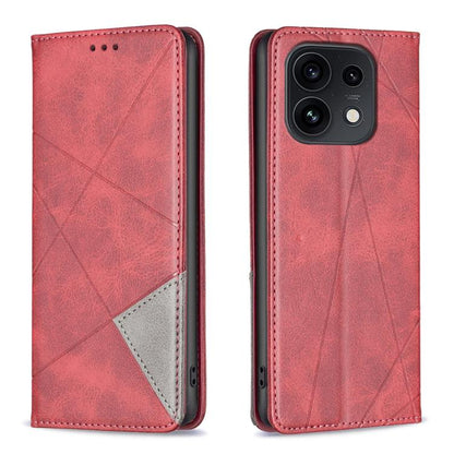Prismatic Invisible Magnetic Leather Phone Case, For OPPO Reno16 F 5G/Reno16 FS 5G, For OPPO Reno16/Reno16 Pro 5G Global, For OPPO Reno15 F 5G Global, For OPPO A6 5G / A6X 4G / A6X 5G, For OPPO Reno15 Pro 5G Global, For OPPO A6 Pro 5G/4G Global / F31 5...
