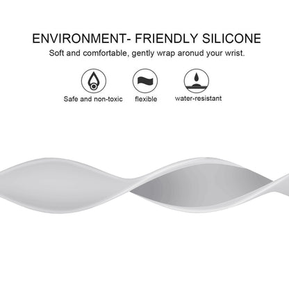 For Apple Watch Series 5 & 4 44mm / 3 & 2 & 1 42mm Solid Color Elastic Silicone Replacement Wrist Strap Watchband, S 130mm, Size:S 130mm, Size:M 143mm, M 143mm, Size:L 156mm, L 156mm