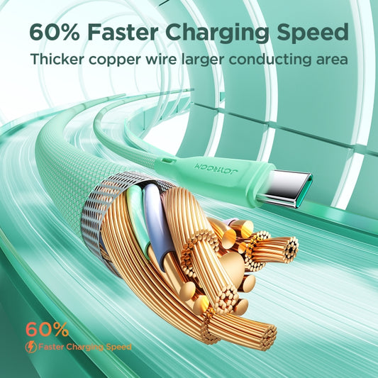 JOYROOM SA34-CC3 60W USB-C/Type-C to USB-C/Type-C Fast Charge Data Cable, Length: 1m, Type-C to Type-C