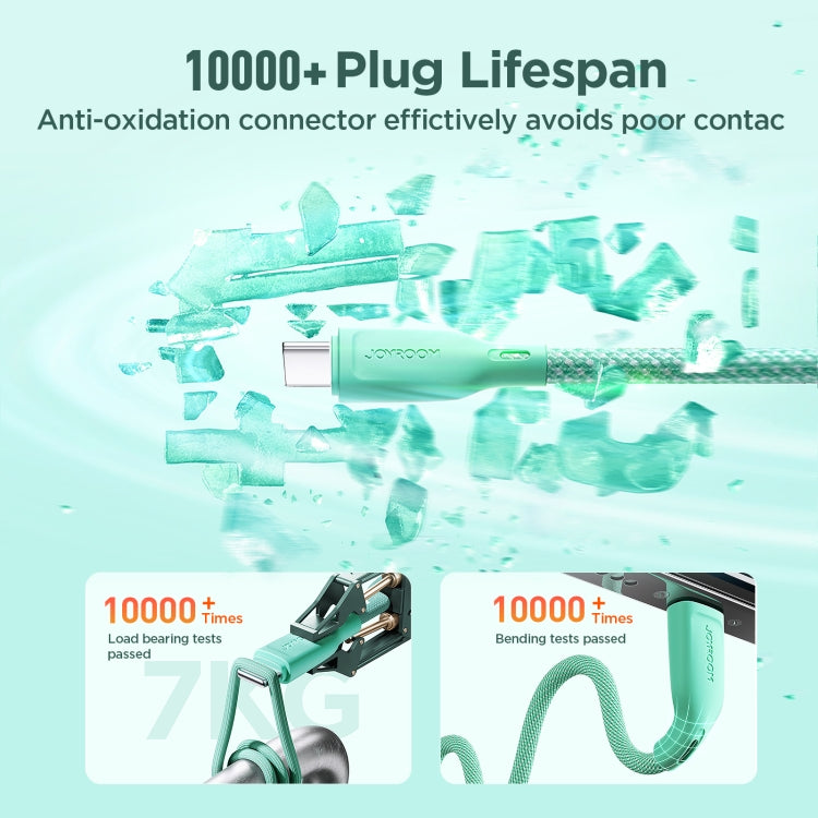 JOYROOM SA34-CC3 60W USB-C/Type-C to USB-C/Type-C Fast Charge Data Cable, Length: 1m, Type-C to Type-C