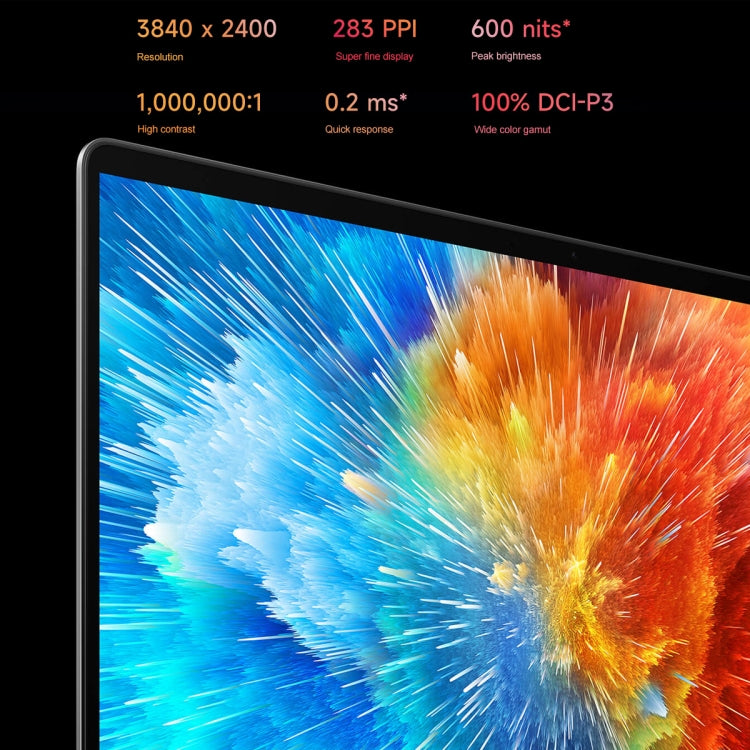 Xiaomi Book Pro 16 2022 Laptop, 16 inch Touch Screen Windows 11 Home Chinese Version, Intel 12th Gen Core i7-1260P RTX2050 Discrete Graphics, i7-1260P RTX2050