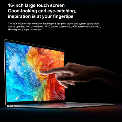 Xiaomi Book Pro 16 2022 Laptop, 16 inch Touch Screen Windows 11 Home Chinese Version, Intel 12th Gen Core i7-1260P RTX2050 Discrete Graphics, i7-1260P RTX2050