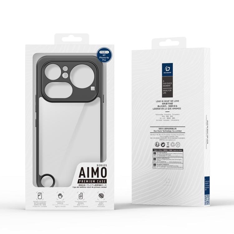 DUX DUCIS Aimo Series TPU + PC Frosted Feel Phone Case, For Nothing Phone 4a Pro, For Nothing Phone 4a, For Nothing Phone 3a Lite, For Nothing Phone 3, For Nothing CMF Phone 2 Pro, For Nothing Phone 3a, For Nothing Phone 3a Pro, For Nothing CMF Phone 1...