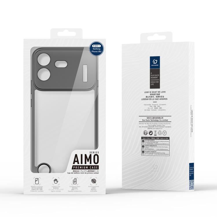 DUX DUCIS Aimo Series TPU + PC Frosted Feel Phone Case, For Nothing Phone 4b, For Nothing Phone 4a Pro, For Nothing Phone 4a, For Nothing Phone 3a Lite, For Nothing Phone 3, For Nothing CMF Phone 2 Pro, For Nothing Phone 3a, For Nothing Phone 3a Pro