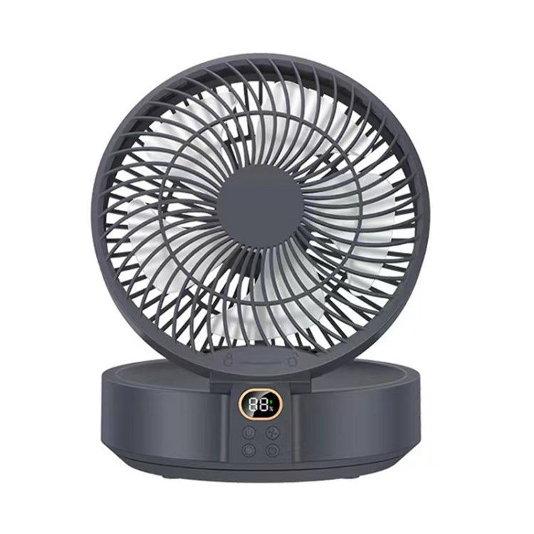WSK302 Ventilateur mural avec tête pivotante 4000mAh et veilleuse