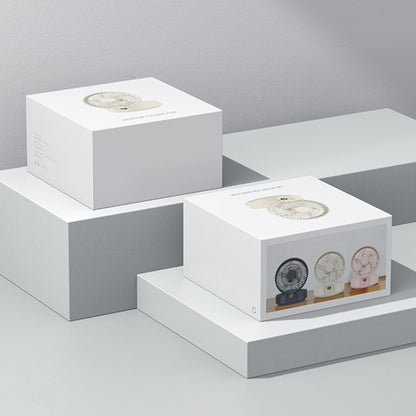 WSK302 Ventilateur mural avec tête pivotante 4000mAh et veilleuse