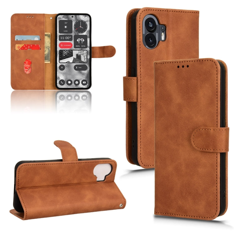 Skin Feel Magnetic Flip Leather Phone Case, For Nothing CMF Phone 1, For Nothing Phone 2a, For Nothing Phone 2