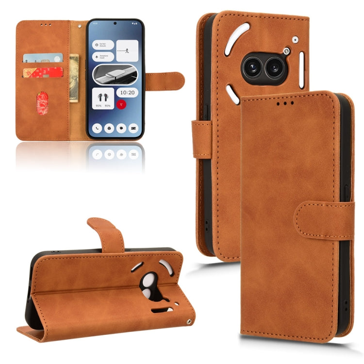 Skin Feel Magnetic Flip Leather Phone Case, For Nothing CMF Phone 1, For Nothing Phone 2a, For Nothing Phone 2