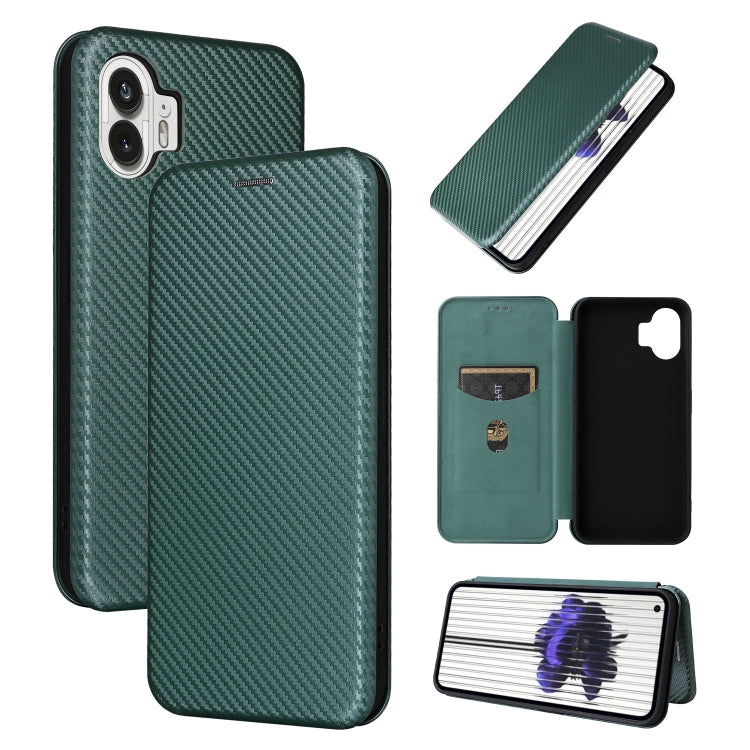 Carbon Fiber Texture Flip Leather Phone Case, For Nothing Phone 4a Pro, For Nothing Phone 4a, For Nothing Phone 3a Lite, For Nothing Phone 3 5G, For Nothing Phone 3a, For Nothing Phone 3a Pro, For Nothing CMF Phone 1, For Nothing Phone 2