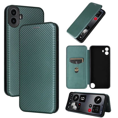 Carbon Fiber Texture Flip Leather Phone Case, For Nothing Phone 4a Pro, For Nothing Phone 4a, For Nothing Phone 3a Lite, For Nothing Phone 3 5G, For Nothing Phone 3a, For Nothing Phone 3a Pro, For Nothing CMF Phone 1, For Nothing Phone 2
