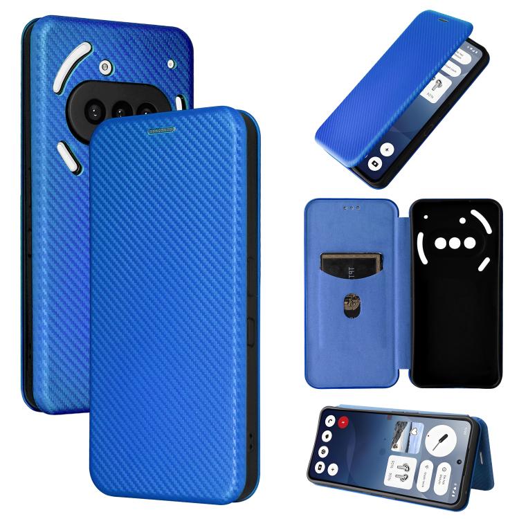 Carbon Fiber Texture Flip Leather Phone Case, For Nothing Phone 4a Pro, For Nothing Phone 4a, For Nothing Phone 3a Lite, For Nothing Phone 3 5G, For Nothing Phone 3a, For Nothing Phone 3a Pro, For Nothing CMF Phone 1, For Nothing Phone 2