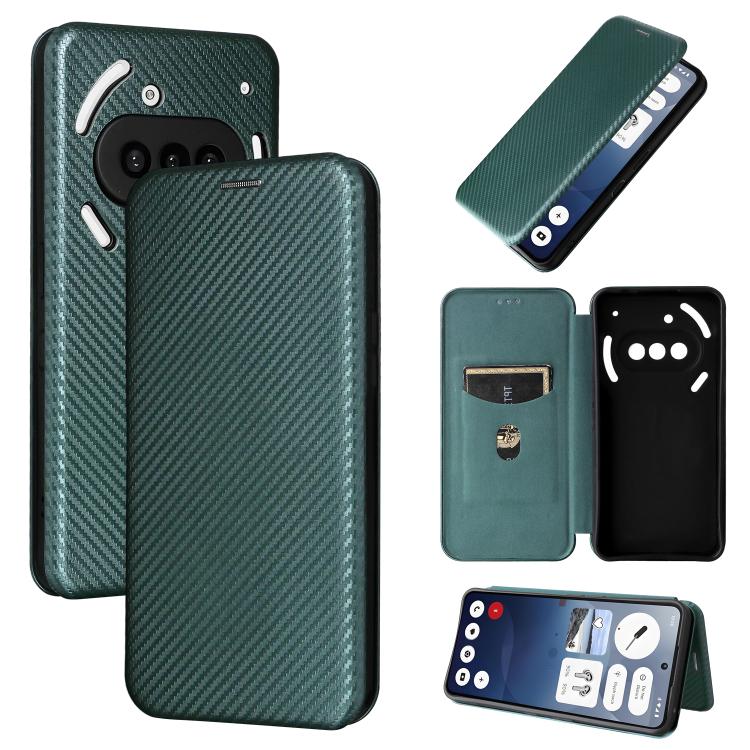 Carbon Fiber Texture Flip Leather Phone Case, For Nothing Phone 4a Pro, For Nothing Phone 4a, For Nothing Phone 3a Lite, For Nothing Phone 3 5G, For Nothing Phone 3a, For Nothing Phone 3a Pro, For Nothing CMF Phone 1, For Nothing Phone 2