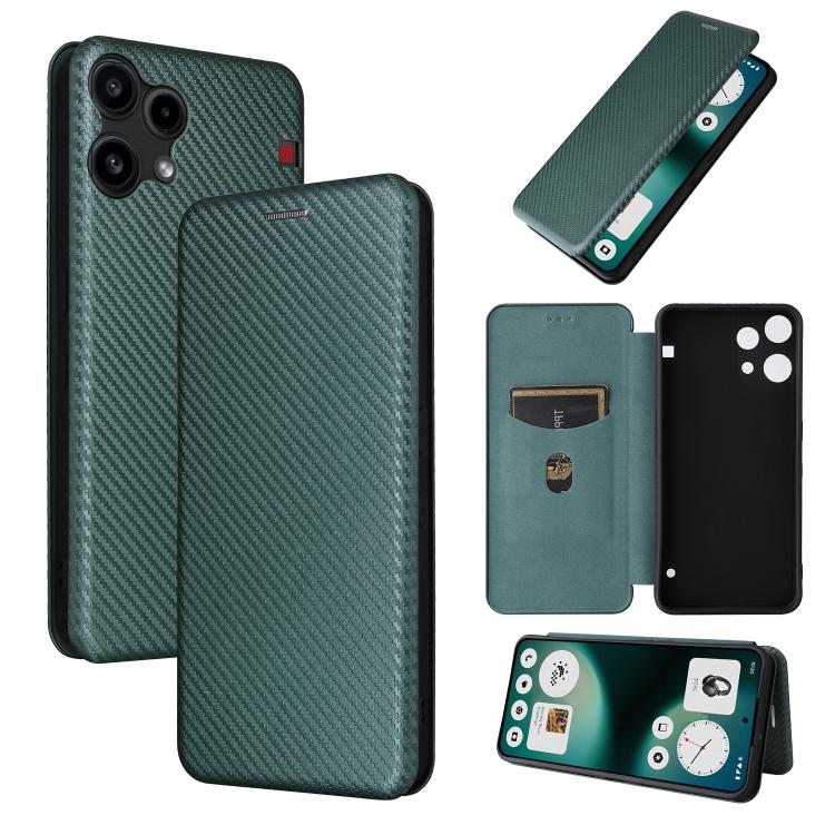 Carbon Fiber Texture Flip Leather Phone Case, For Nothing Phone 4a Pro, For Nothing Phone 4a, For Nothing Phone 3a Lite, For Nothing Phone 3 5G, For Nothing Phone 3a, For Nothing Phone 3a Pro, For Nothing CMF Phone 1, For Nothing Phone 2