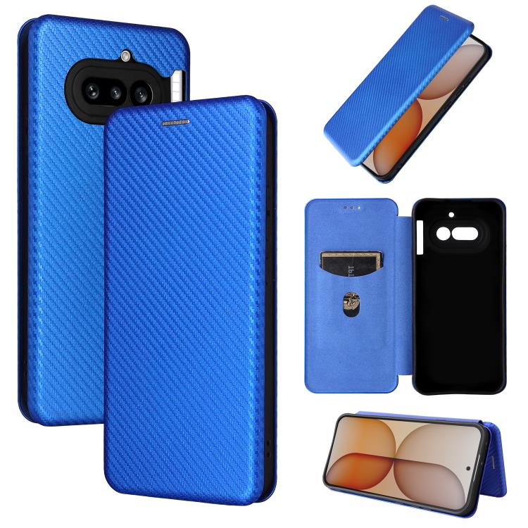 Carbon Fiber Texture Flip Leather Phone Case, For Nothing Phone 4a Pro, For Nothing Phone 4a, For Nothing Phone 3a Lite, For Nothing Phone 3 5G, For Nothing Phone 3a, For Nothing Phone 3a Pro, For Nothing CMF Phone 1, For Nothing Phone 2