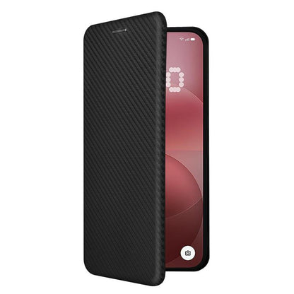 Carbon Fiber Texture Flip Leather Phone Case, For Nothing Phone 4a Pro, For Nothing Phone 4a, For Nothing Phone 3a Lite, For Nothing Phone 3 5G, For Nothing Phone 3a, For Nothing Phone 3a Pro, For Nothing CMF Phone 1, For Nothing Phone 2