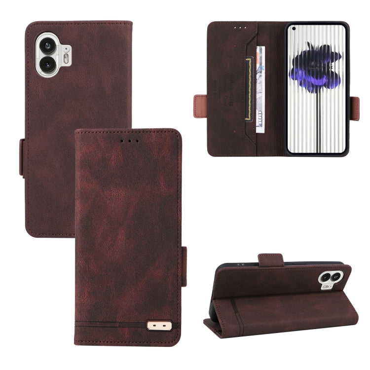 Magnetic Clasp Leather Phone Case, For Nothing Phone 4a Pro, For Nothing Phone 4a, For Nothing Phone 3a Lite, For Nothing Phone 2a, For Nothing Phone 2