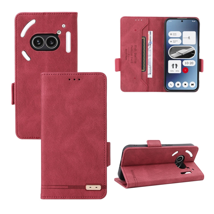 Magnetic Clasp Leather Phone Case, For Nothing Phone 4a Pro, For Nothing Phone 4a, For Nothing Phone 3a Lite, For Nothing Phone 2a, For Nothing Phone 2