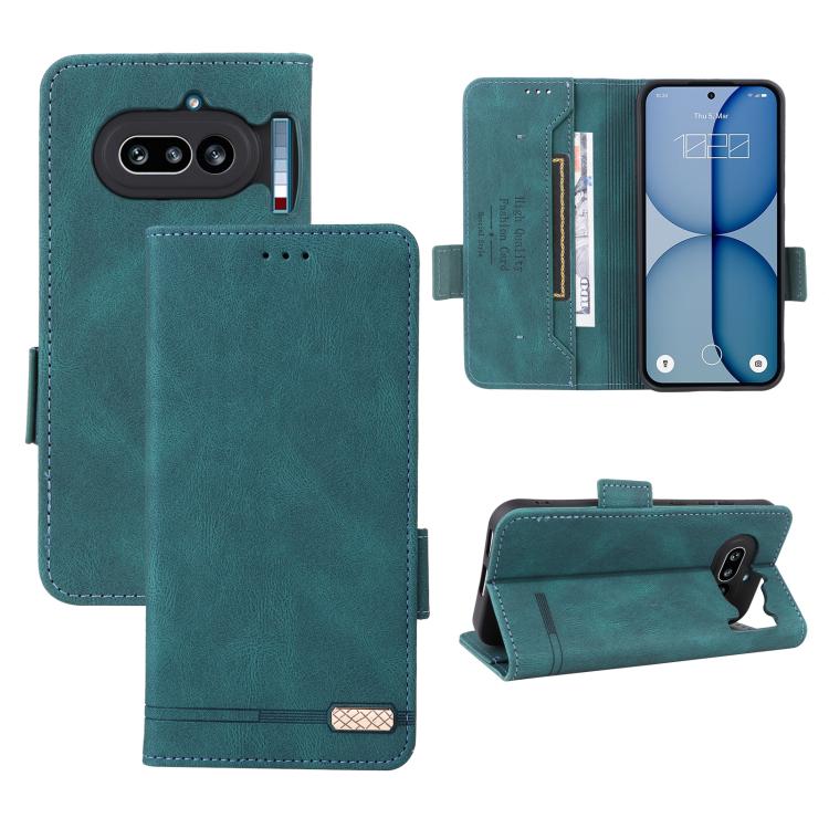 Magnetic Clasp Leather Phone Case, For Nothing Phone 4a Pro, For Nothing Phone 4a, For Nothing Phone 3a Lite, For Nothing Phone 2a, For Nothing Phone 2