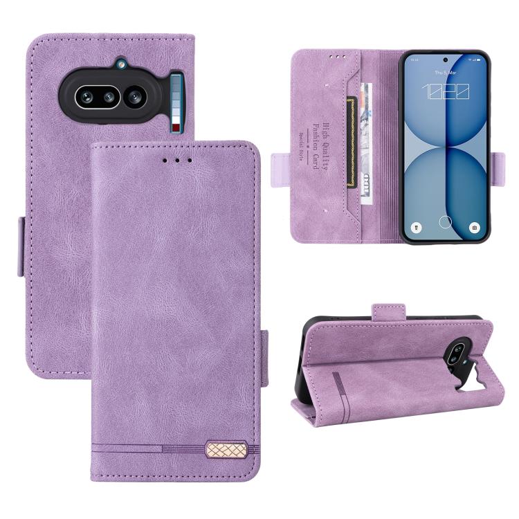 Magnetic Clasp Leather Phone Case, For Nothing Phone 4a Pro, For Nothing Phone 4a, For Nothing Phone 3a Lite, For Nothing Phone 2a, For Nothing Phone 2