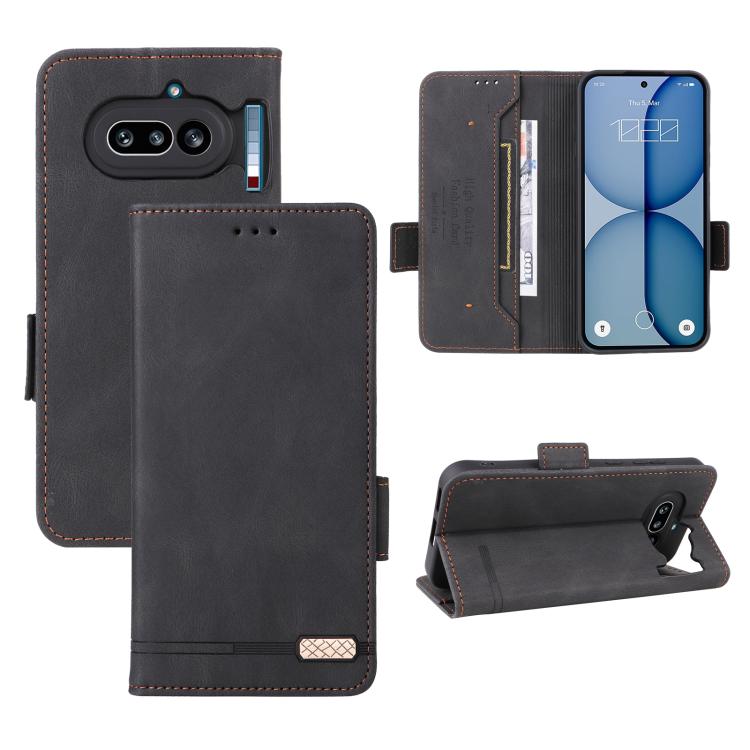 Magnetic Clasp Leather Phone Case, For Nothing Phone 4a Pro, For Nothing Phone 4a, For Nothing Phone 3a Lite, For Nothing Phone 2a, For Nothing Phone 2
