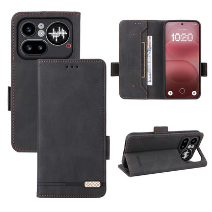 Magnetic Clasp Leather Phone Case, For Nothing Phone 4a Pro, For Nothing Phone 4a, For Nothing Phone 3a Lite, For Nothing Phone 2a, For Nothing Phone 2
