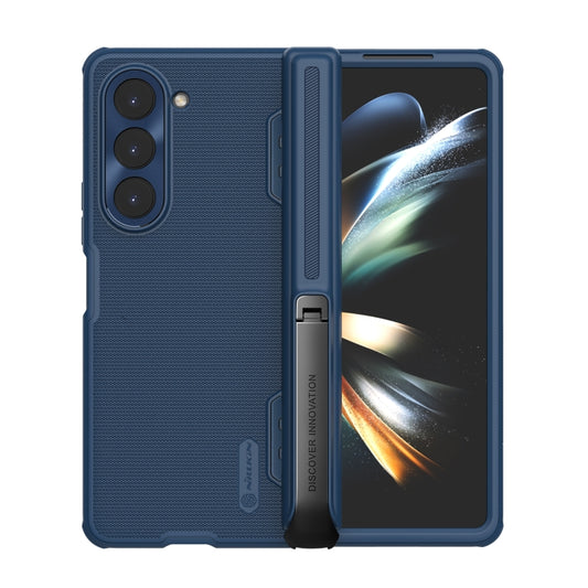 NILLKIN Frosted Fold PC + TPU Phone Case with Holder, For Samsung Galaxy Z Fold5