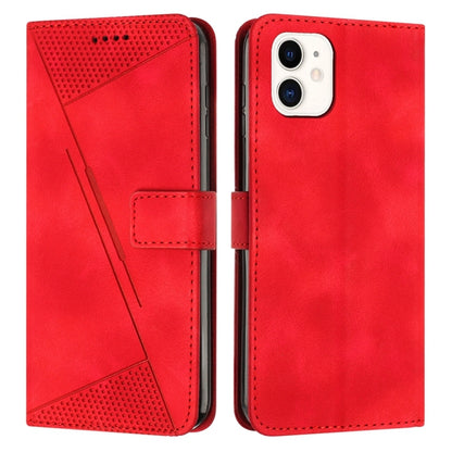 Dream Triangle Leather Phone Case with Lanyard