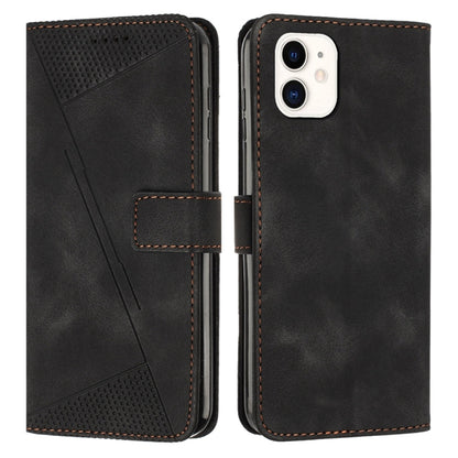 Dream Triangle Leather Phone Case with Lanyard