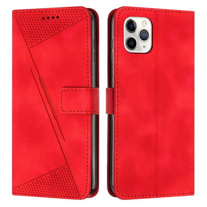 Dream Triangle Leather Phone Case with Lanyard