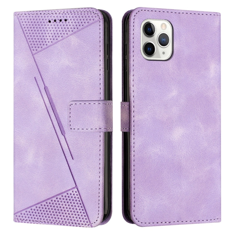Dream Triangle Leather Phone Case with Lanyard