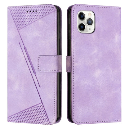 Dream Triangle Leather Phone Case with Lanyard