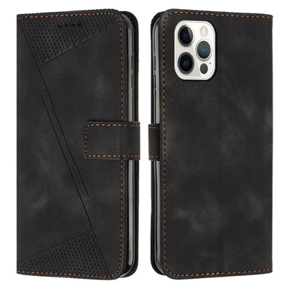 Dream Triangle Leather Phone Case with Lanyard