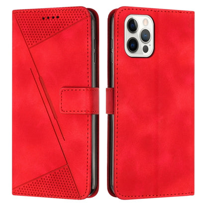 Dream Triangle Leather Phone Case with Lanyard