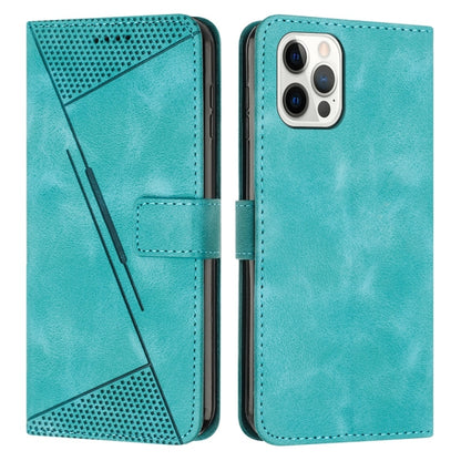 Dream Triangle Leather Phone Case with Lanyard