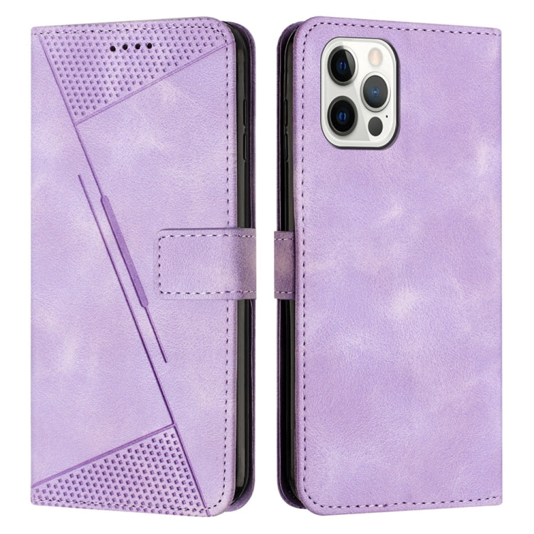 Dream Triangle Leather Phone Case with Lanyard