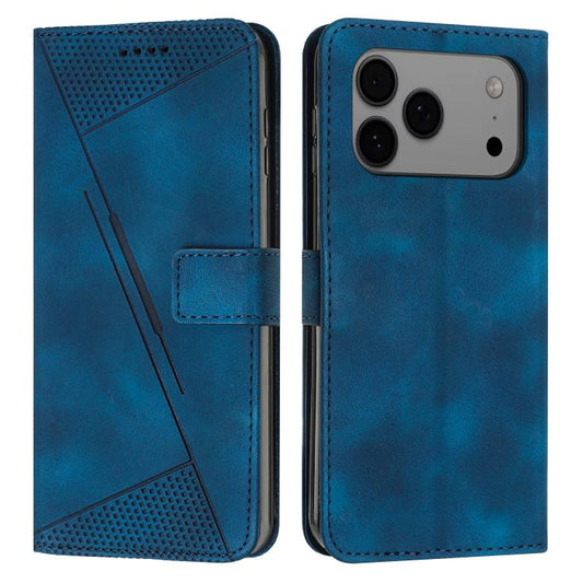 Dream Triangle Leather Phone Case with Lanyard