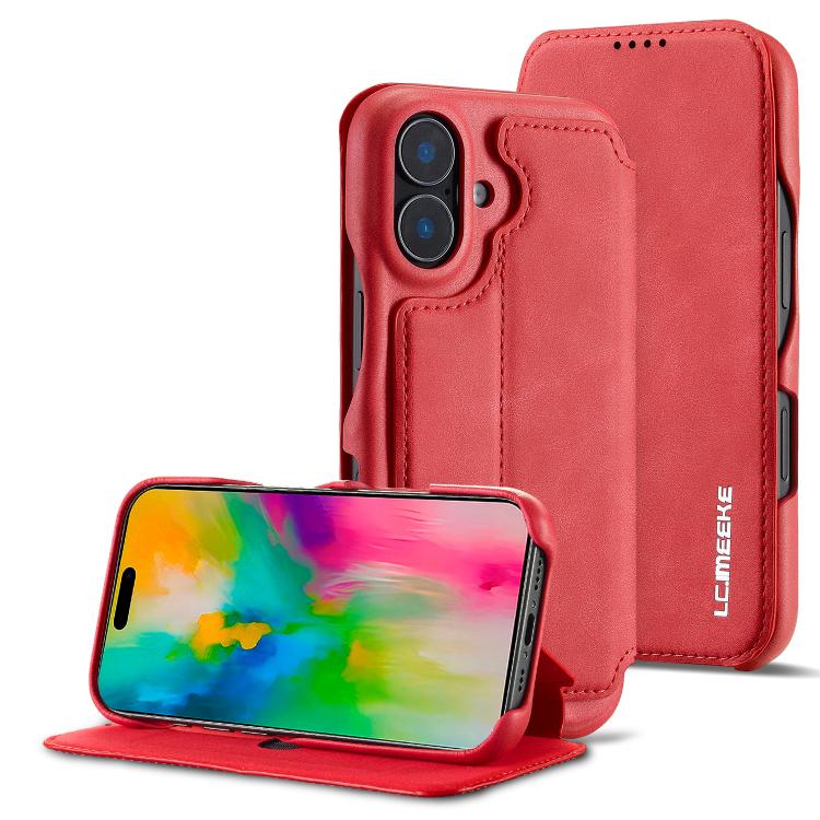 LC.IMEEKE Hon Ancient Series Flip Leather Phone Case, For iPhone 18 Pro / 17 Pro, For iPhone 18 Pro Max / 17 Pro Max, For iPhone 17, For iPhone 17 Air, For iPhone 16 Pro Max, For iPhone 16 Pro, For iPhone 16 Plus, For iPhone 16, For iPhone 15 Pro Max  ...