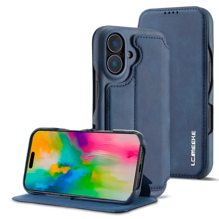 LC.IMEEKE Hon Ancient Series Flip Leather Phone Case, For iPhone 18 Pro / 17 Pro, For iPhone 18 Pro Max / 17 Pro Max, For iPhone 17, For iPhone 17 Air, For iPhone 16 Pro Max, For iPhone 16 Pro, For iPhone 16 Plus, For iPhone 16, For iPhone 15 Pro Max  ...