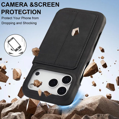 LC.IMEEKE Hon Ancient Series Flip Leather Phone Case, For iPhone 18 Pro / 17 Pro, For iPhone 18 Pro Max / 17 Pro Max, For iPhone 17, For iPhone 17 Air, For iPhone 16 Pro Max, For iPhone 16 Pro, For iPhone 16 Plus, For iPhone 16, For iPhone 15 Pro Max  ...