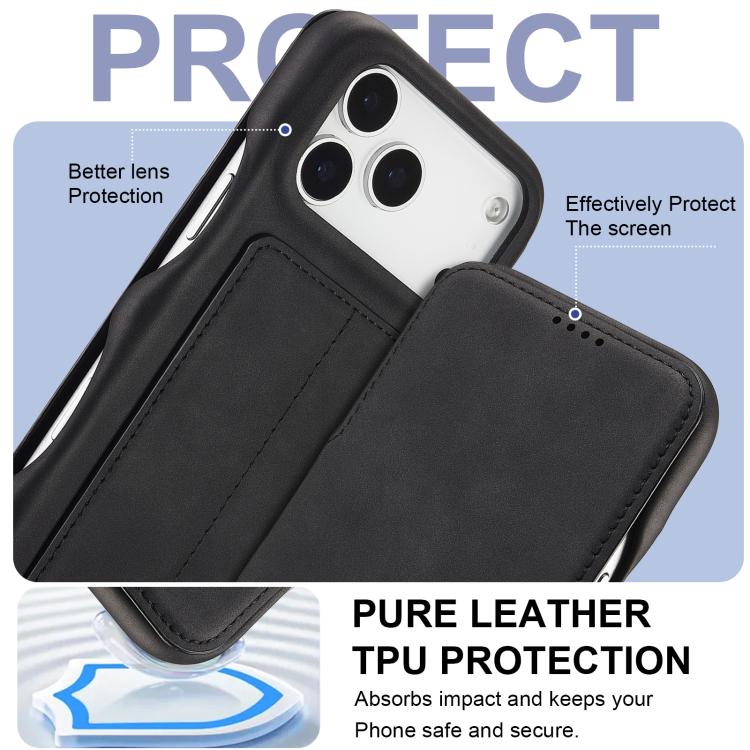 LC.IMEEKE Hon Ancient Series Flip Leather Phone Case, For iPhone 18 Pro / 17 Pro, For iPhone 18 Pro Max / 17 Pro Max, For iPhone 17, For iPhone 17 Air, For iPhone 16 Pro Max, For iPhone 16 Pro, For iPhone 16 Plus, For iPhone 16, For iPhone 15 Pro Max  ...
