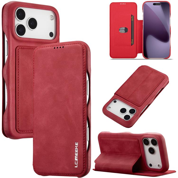 LC.IMEEKE Hon Ancient Series Flip Leather Phone Case, For iPhone 18 Pro / 17 Pro, For iPhone 18 Pro Max / 17 Pro Max, For iPhone 17, For iPhone 17 Air, For iPhone 16 Pro Max, For iPhone 16 Pro, For iPhone 16 Plus, For iPhone 16, For iPhone 15 Pro Max  ...